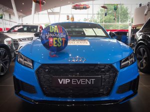 Swansway photo competition blue audi